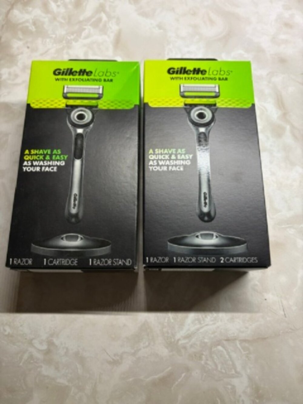 (2) Gillette Labs Razors